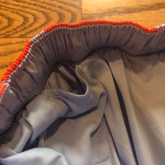 Nike Tempo Running Shorts Orange Blue - Picture 6 of 8